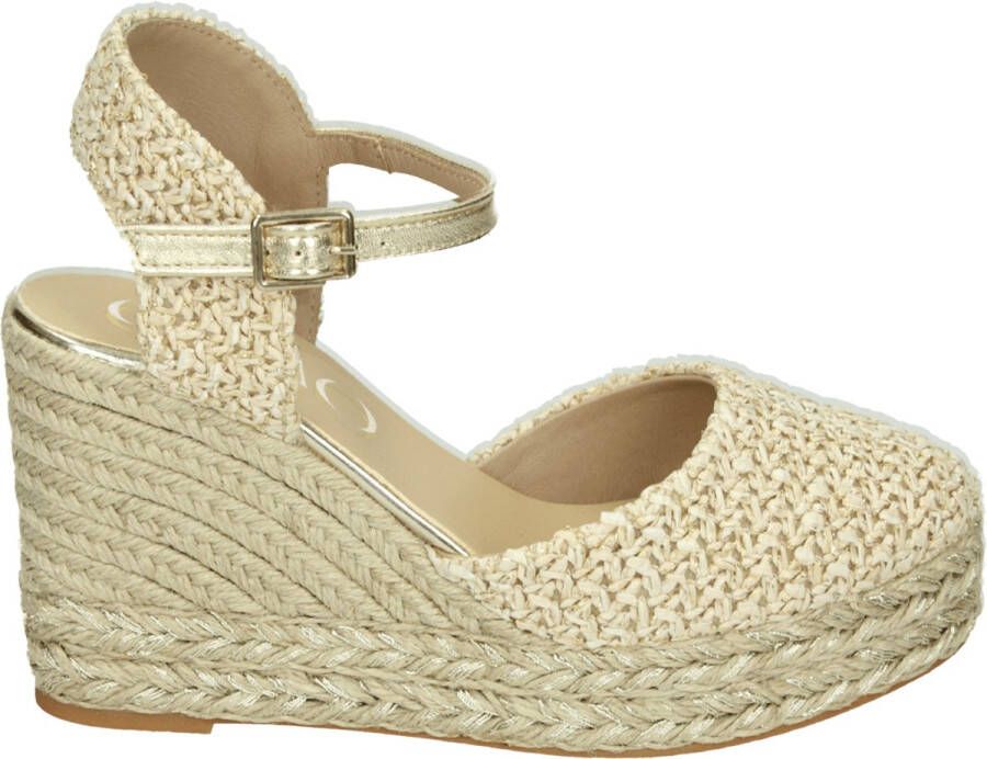 GAIMO TIRI Sandalen met hak Wit beige
