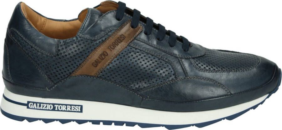 Galizio Torresi 410140 Lage sneakersVrije tijdsschoenenHeren sneakers Blauw