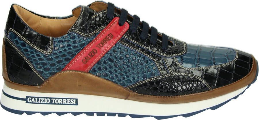 Galizio Torresi 417010~~~~~~~~~~~~~~~~~~~~~~~~ Lage sneakersVrije tijdsschoenenHeren sneakers Blauw