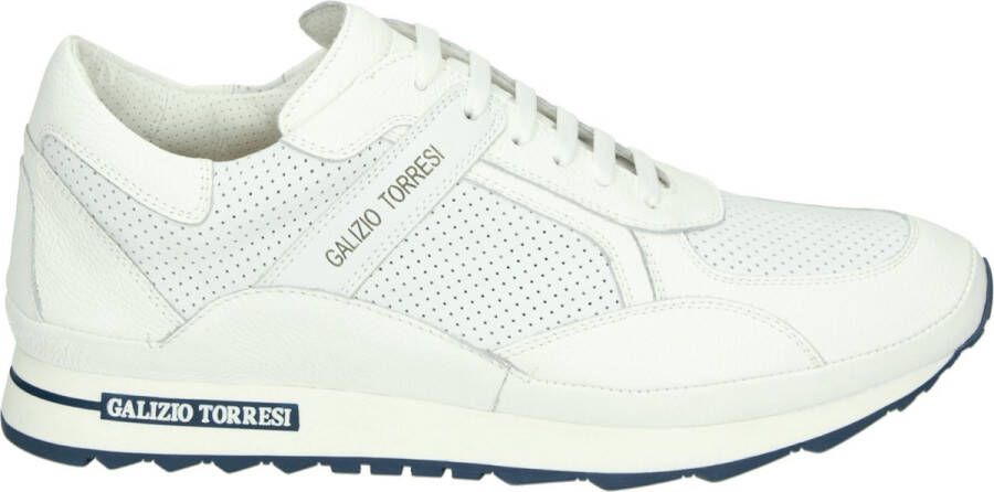 Galizio Torresi 419120~~~~~~~~~~~~~~~~~~~~~~~~ Lage sneakersVrije tijdsschoenenHeren sneakers Wit beige