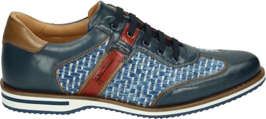 Galizio Torresi 310530 Vrije tijdsschoenenHeren veterschoenHeren sneakersCasualPopulaire herenschoenen Blauw