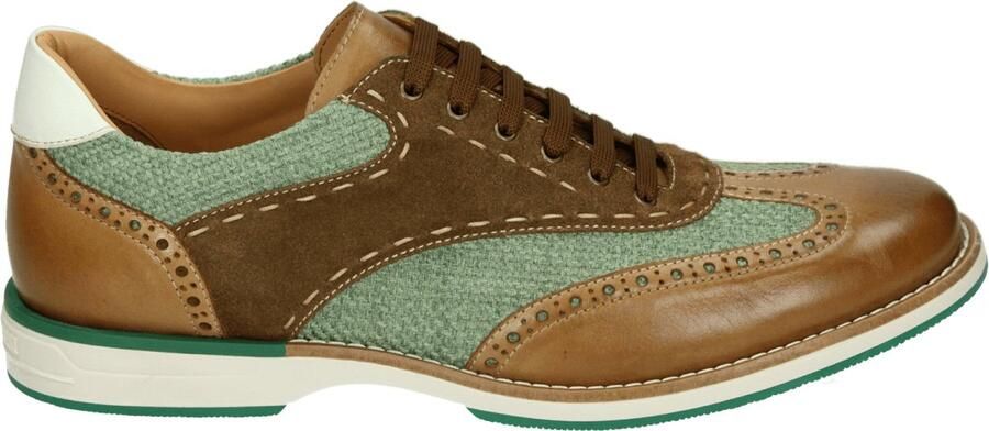 Galizio Torresi 313930 Vrije tijdsschoenenHeren veterschoenHeren sneakersCasual Bruin