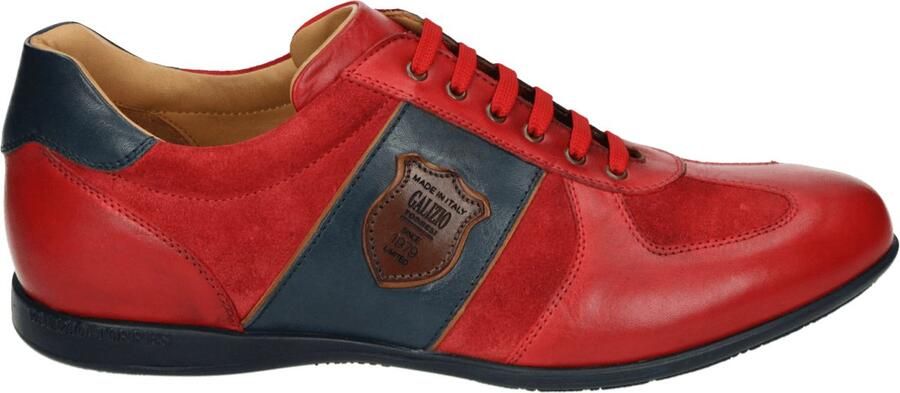 Galizio Torresi 319560 Vrije tijdsschoenenHeren veterschoenHeren sneakersCasual Rood