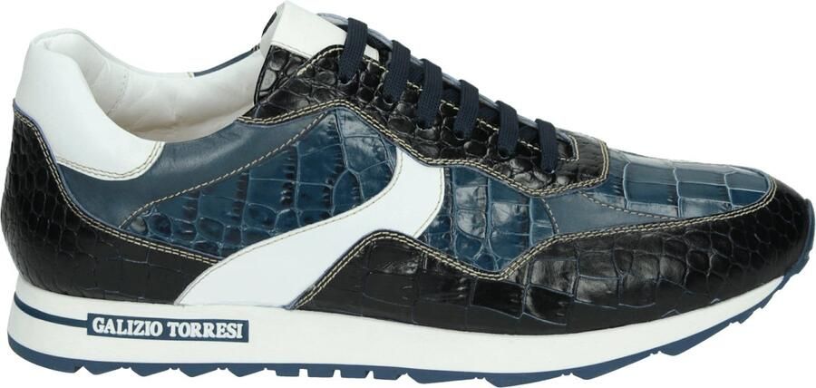 Galizio Torresi 319860 Lage sneakersVrije tijdsschoenenHeren sneakers Blauw