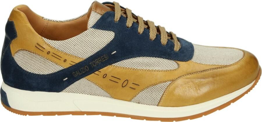 Galizio Torresi 415260 Lage sneakersVrije tijdsschoenenHeren sneakers Wit beige
