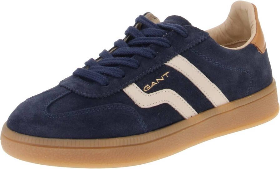 Gant Sneakers van leer met labelstitching model 'Cuzima'