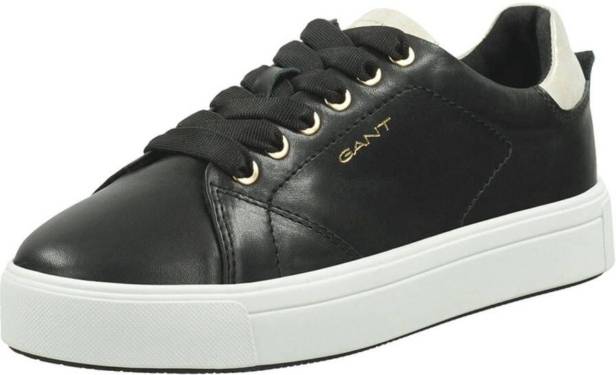 Gant Zwarte herensneaker moderne stijl