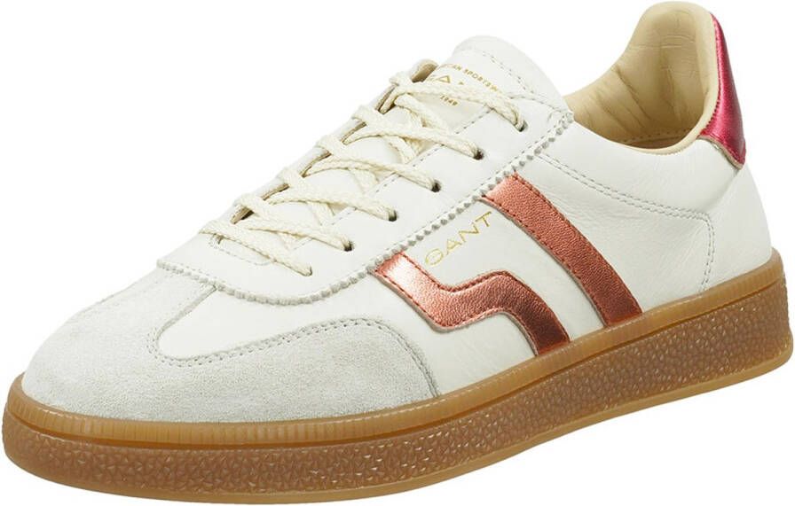 Gant Dames Sneaker Wit Roze WIT