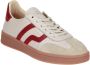 Gant Cuzima Sneaker Beige-Rood - Thumbnail 1
