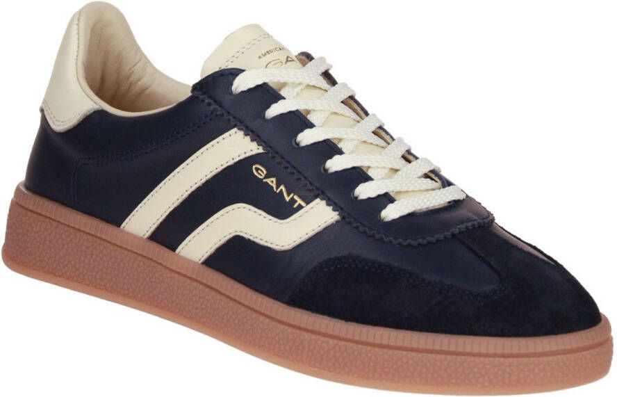 Gant Sneakers van echt leer met reliëflogo model 'Cuzima'