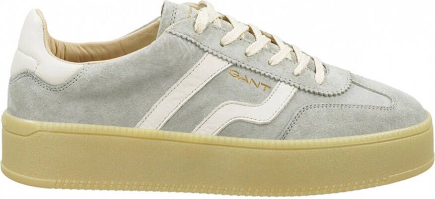 Gant Sneakers van leer met labeldetail model 'CUZMANI'