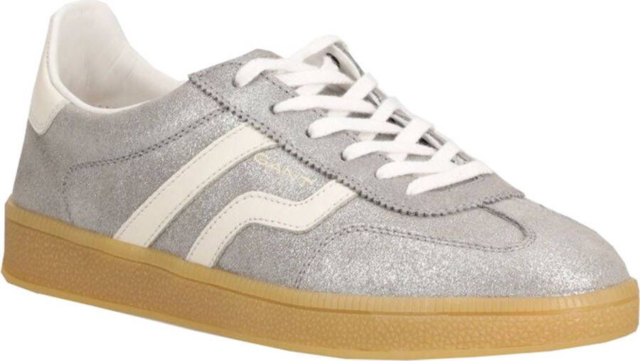Gant damessneaker Cuzima suède 29534812 zilver