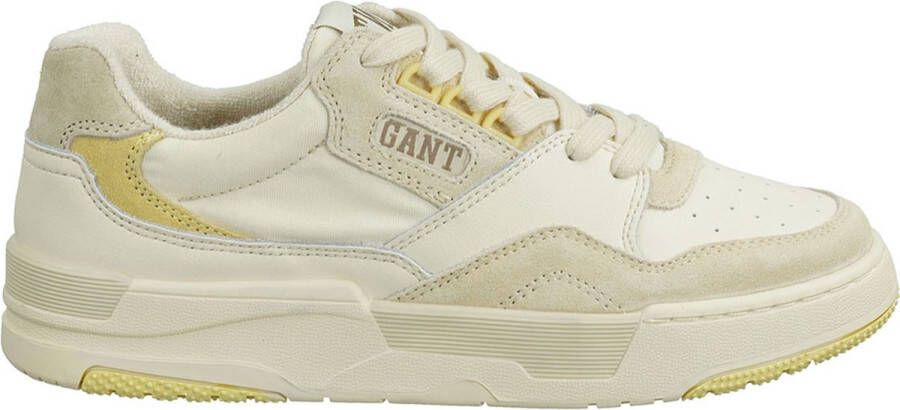 Gant Ellizy Leren Sneakers Beige Dames