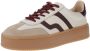 Gant Footwear 31531047 Cuzmani Damestrainers G933-Off-White-Plum-Red - Thumbnail 1