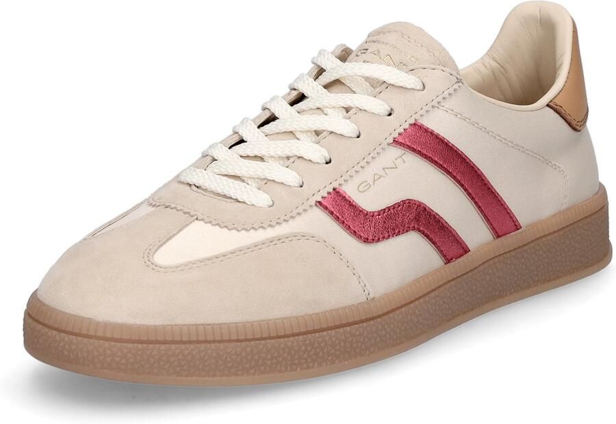 Gant Footwear 30538956 Cuzima Damessneaker G582-Beige-Cerise
