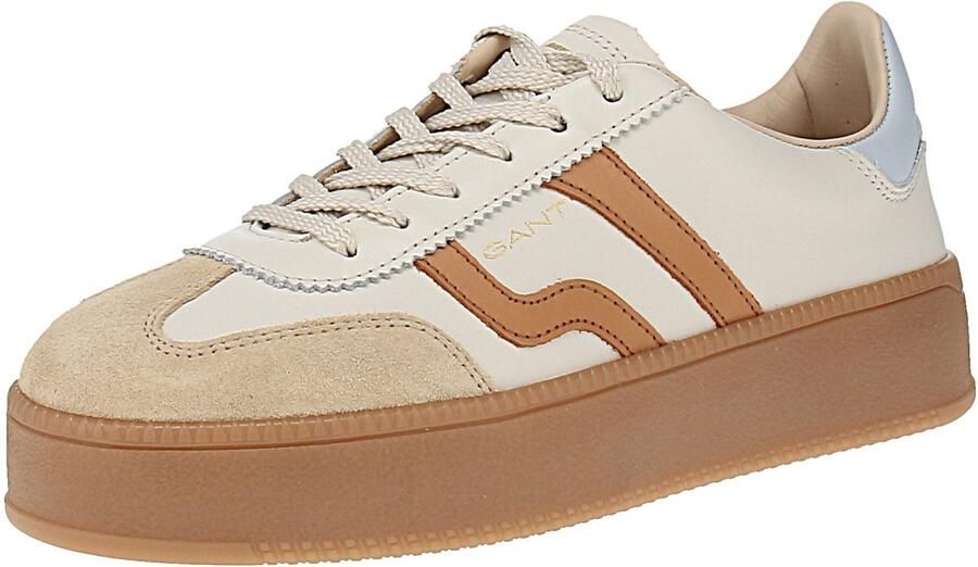 Gant Footwear 32531202 Cuzmani Damestrainers G383-Off.White-Lt.Blue