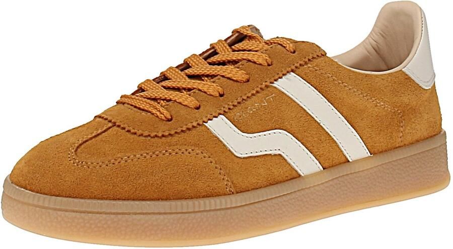 Gant Sneakers van leer met vetersluiting model 'Cuzima'