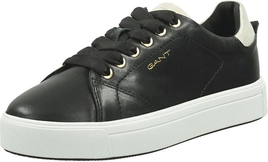 Gant Zwarte herensneaker moderne stijl