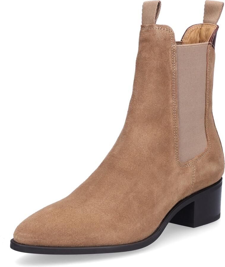 Gant dames enkellaarsjes St Broomly beige