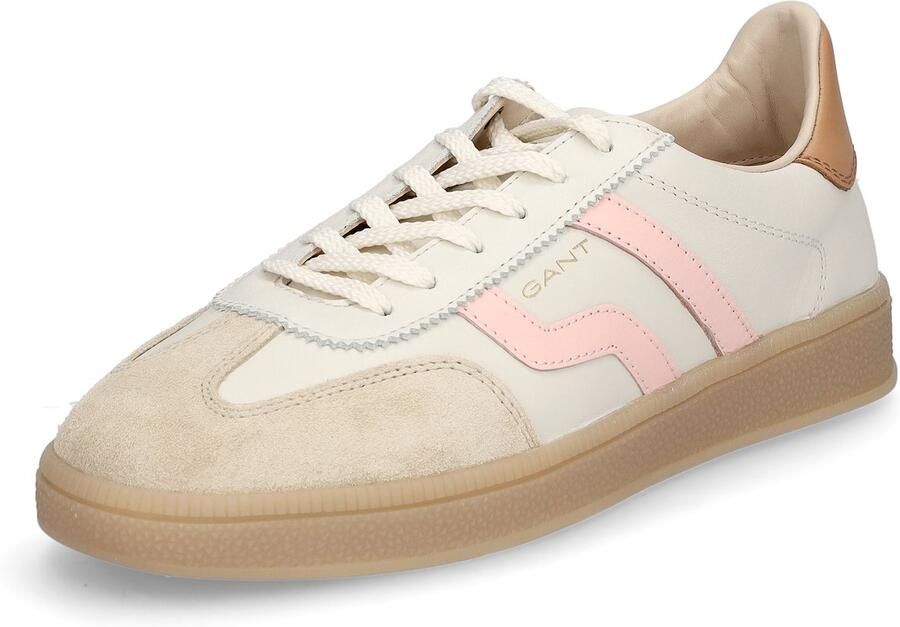 GANT Sneakers laag 'Cuzima' mokka rosa wit