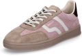 Gant Sneakers van een mix van leer en textiel model 'Cuzima' - Roze