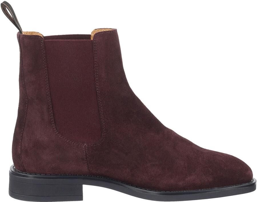 Gant Laarsjes van echt rundleersuède model 'Fayy'