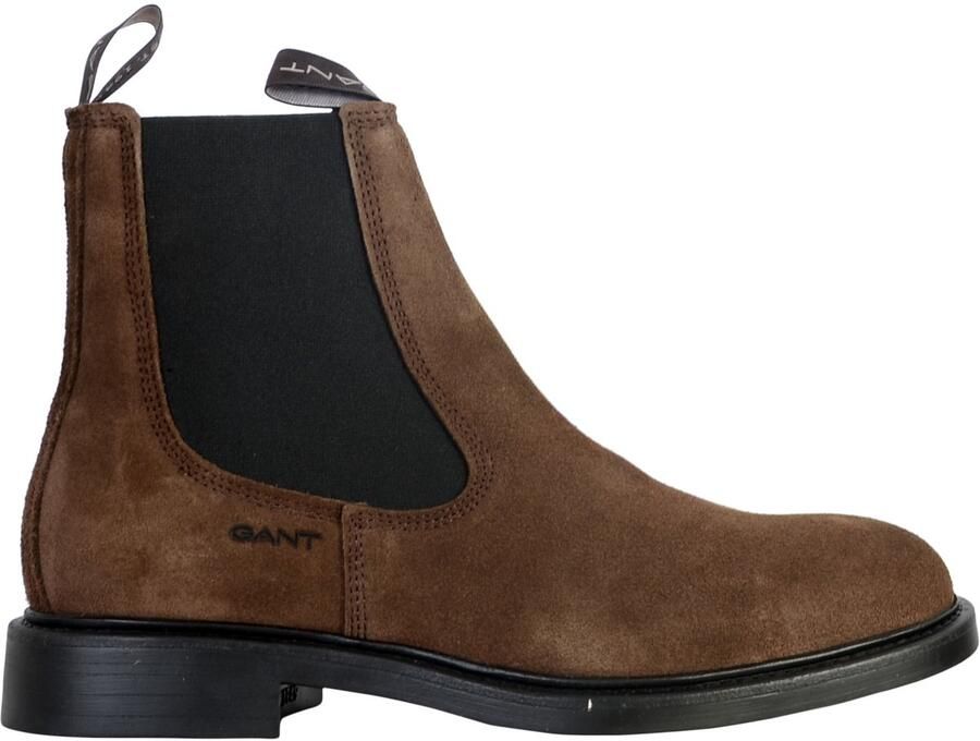 Gant Leren enkellaarsje Millbro