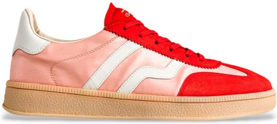 Gant Leren sneakers Cuzima roze