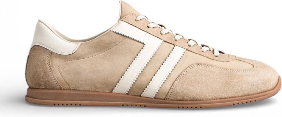 Gant Spearclub beige leren pantoffels