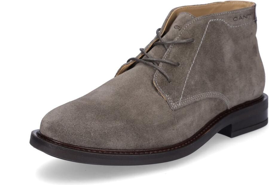 Gant ST FAIRKON Volwassenen Business half-hoogNette herenschoenen Taupe - Foto 2