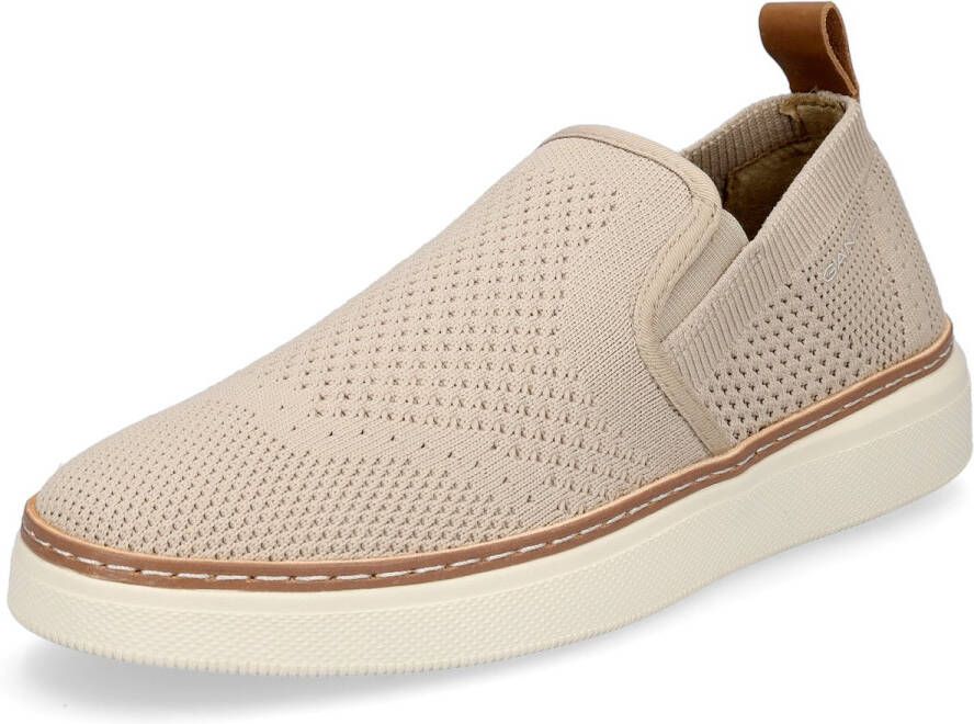 Gant Upgrade je sneakerstijl met San Prep Sneakers Beige Heren