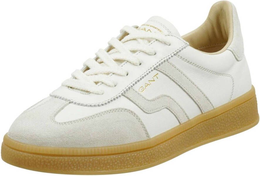Gant Sneakers van leer met labeldetail model 'CUZMANI'