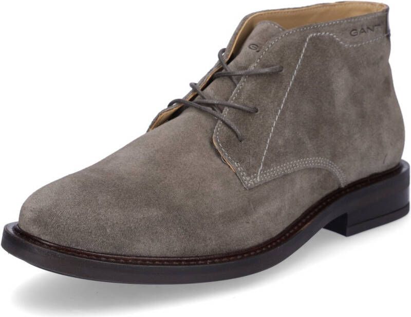 Gant ST FAIRKON Volwassenen Business half-hoogNette herenschoenen Taupe