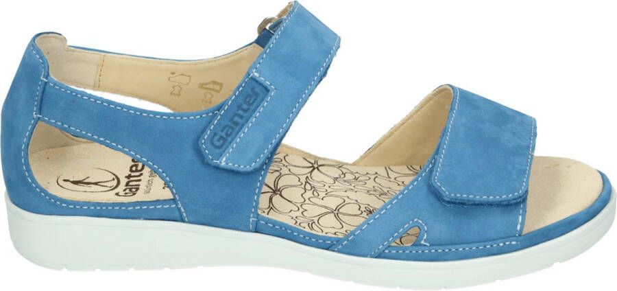 Ganter 200142~~~~~~~~~~~~~~~~~~~~~~~~ Dames slippers Blauw