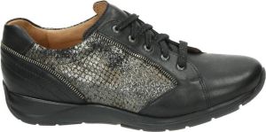 Ganter 204491 Volwassenen Dames sneakersDames veterschoenen Kleur: Zwart