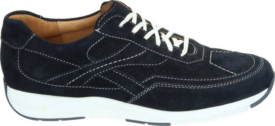 Ganter 204512~HEIKE~~~~~~~~~~~~~~~~~~ Dames veterschoenen Blauw
