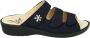 Ganter 205802~~~~~~~~~~~~~~~~~~~~~~~~ Dames slippers Blauw - Thumbnail 1