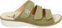 Ganter 205802~~~~~~~~~~~~~~~~~~~~~~~~ Dames slippers Groen - Thumbnail 1