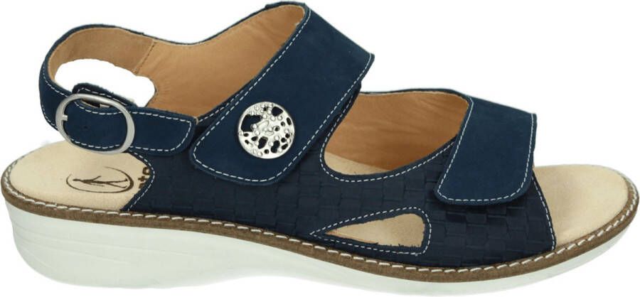 Ganter 205848~~~~~~~~~~~~~~~~~~~~~~~~ Sandalen met hak Dames Sandalen Blauw