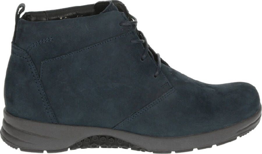 Ganter 207812 Volwassenen VeterlaarzenHoge sneakersDames veterschoenenHalf-hoge schoenen Blauw