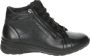 Ganter 208081 Volwassenen VeterlaarzenHoge sneakersDames veterschoenenHalf-hoge schoenen Zwart - Thumbnail 1