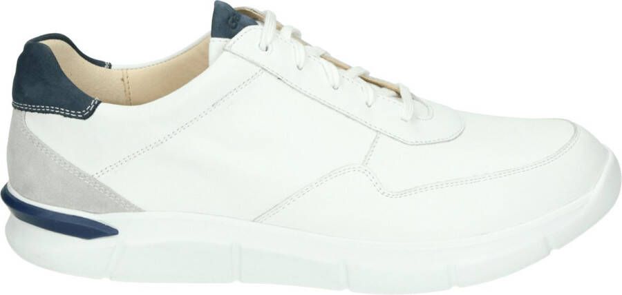 Ganter 251721~~~~~~~~~~~~~~~~~~~~~~~~ Lage sneakersVrije tijdsschoenenHeren sneakers Wit beige