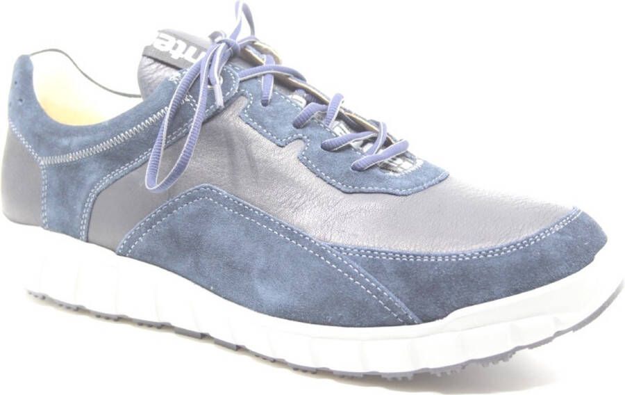 Ganter 251329 Volwassenen Lage sneakersHeren sneakersVrije tijdsschoenen Blauw