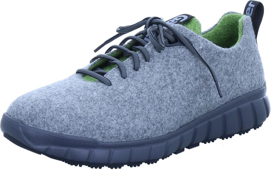 Ganter Comfort Veterschoenen voor Dames in Grafiet-Kiwi