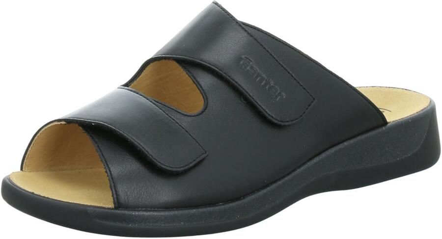 Ganter 202501-0100 dames slippers zwart