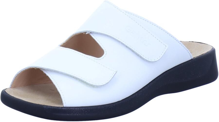 Ganter 202501-0600 dames slippers wit