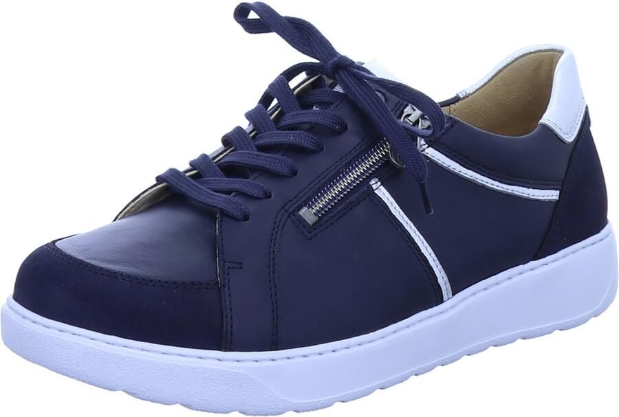 Ganter 204240-3500 dames sneakers blauw