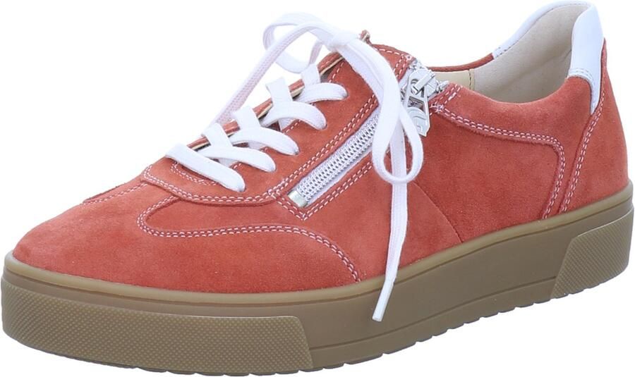 Ganter 204332-4200 dames veterschoenen rood