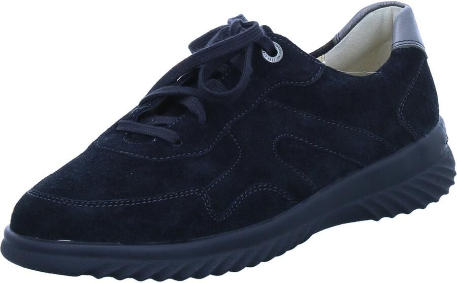 Ganter 204522-0100 dames veterschoenen zwart