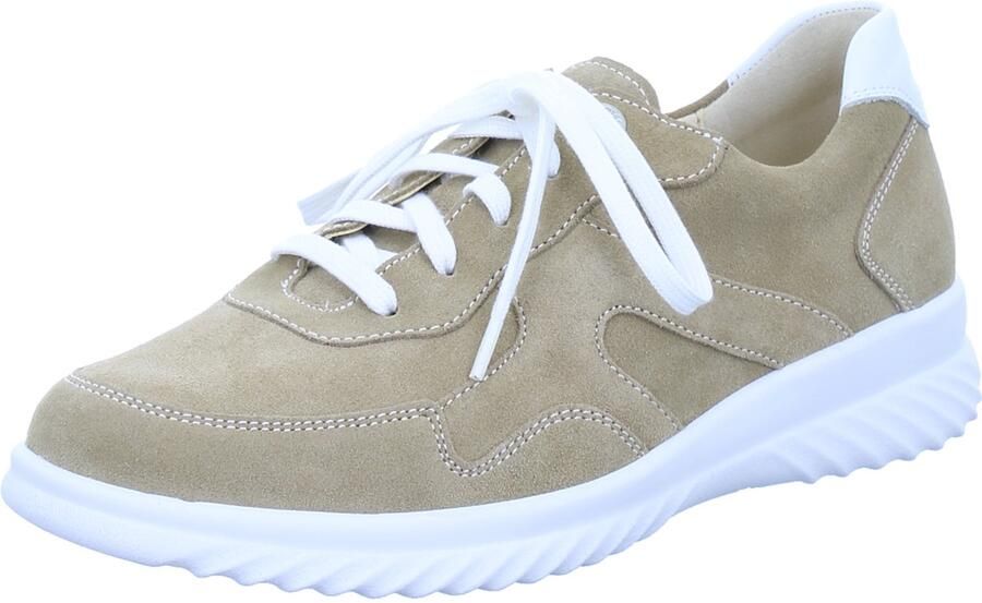 Ganter 204522-2100 dames sneakers beige